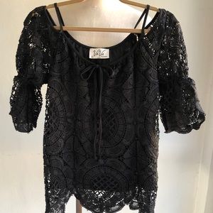 Lace Top by Va Va Joy Han